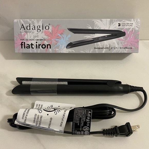 Adagio Not So Mini ceramic flat iron - Picture 1 of 1